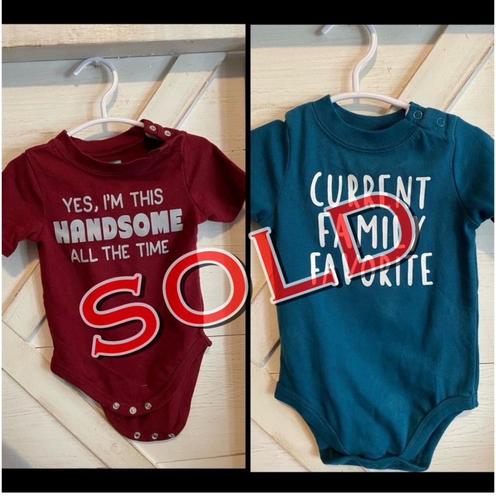Sold - Garanimals Onesie Bundle